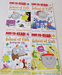 I Can Read Level 1 School Of Fish Jan Yolen Books Lot Bundle K
