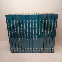 The Architectural Treasures of Early America Set 16 Volumes Mullins HC 1987