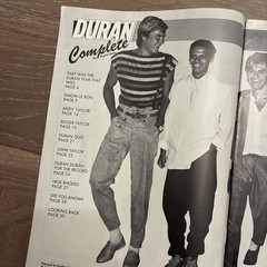Duran Duran Complete British Import Robin Katz Music 1983 Beaver Publishing