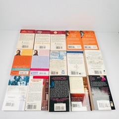 Lot of 15 Romance Paperback Novels/Books Multiple Titles & Authors