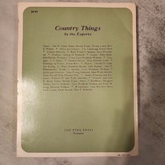 Country Things from the pages of the Magazine, Antiques by Eric de Jonge, 1973