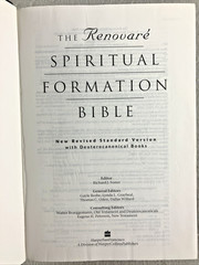 The NRSV Renovare Spiritual Formation Bible with the Deuterocanonical Books