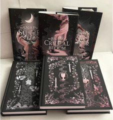 To Bleed A Crystal Bloom OOP Hardcovers 1 2 3 Sarah A. Parker, Hardcover