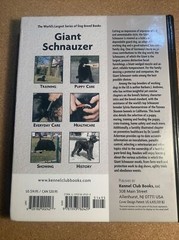 A Kennel Club Book Giant Schnauzer Comprehensive Guide To Owning And Caring For