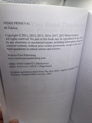 Noah Primeval Brian Godawa Chronicles of the Nephilim Book 1 Paperback Fiction