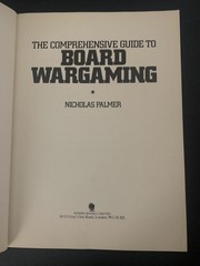 The Comprehensive Guide To Board Wargaming by Nicholas Palmer (1980 Softcover)