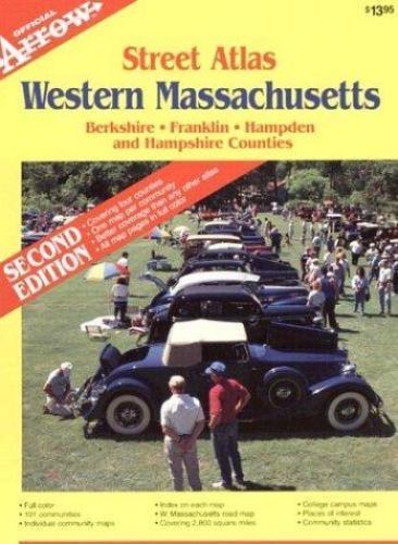 Western Massachusetts Atlas, Arrow Map Inc, Acceptable Book