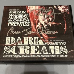 Dark Screams ) BRIAN JAMES FREEMAN SIGNED The Deep End 4 Cd Set Unabridged 2015
