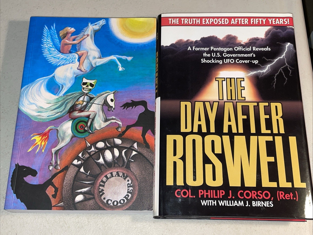 Behold a Pale Horse by William Cooper 1991 500p Unrevised Protocols of Z Roswell