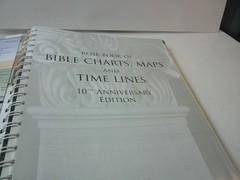 ROSE BOOK OF BIBLE CHARTS MAPS AND TIME LINES NEAR EXCELLENT