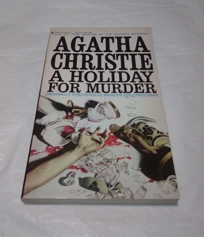 A Holiday For Murder By Agatha Christie Bantam Mystery 1962 Vintage Paperback