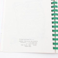Cook Book Lytle Texas United Methodist Church 1988 PB Plastic Spine 192 Pages VG