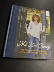 Signed Reba McEntire Not That Fancy Hardcover Book Autographed Like New