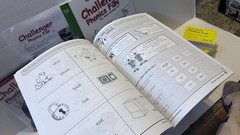 Challenger Phonics Fun Learning Set DVDs Books Cards Readers Incomplete Some New