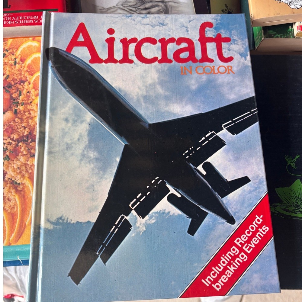 Octopus Books Aircraft in Color Christopher Pick Hardcover Blue Aviation History