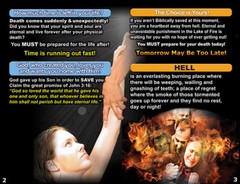 ENGLISH(NIV) Gospel Tracts in 4 Pack of 40 units in 4 Covers, 12 Pages Each