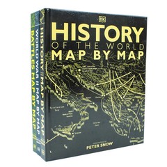 Map by Map Series 3 Books Collection Set (Battles, History of the World & World