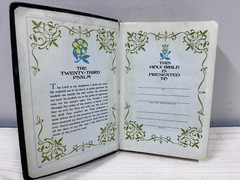 Holy Bible Red Letter Concordance Edition 1970 National Bible Press