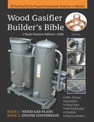 Wood Gasifier Builder’s Bible: Off Grid Fuel for the Prepared Homestead Wood Gas