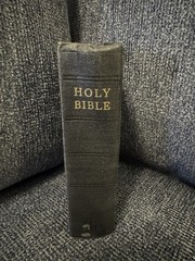 Holy Bible Old And New Testaments American Bible Society New York 1958