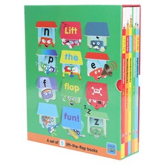 Numberblock and Alphablock Lift-the-Flap 5 Books Set By Sweet Cherry -Board Book