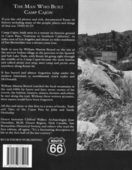 Trails and Tales of The Cajon Pass – The Man Who Built Camp Cajon