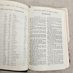 Holy Bible Red Letter KJV 1958 Old & New Testament National Bible Press