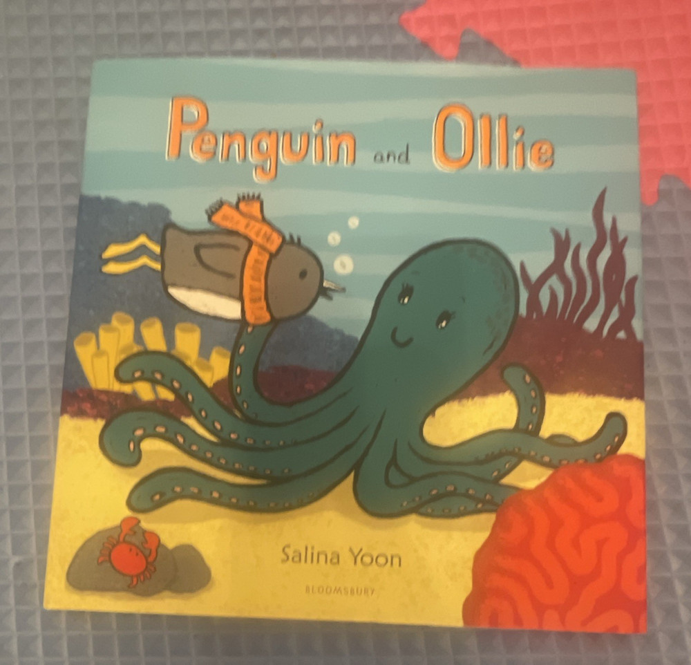 Salina Yoon Penguin and Ollie (Hardcover) Picture Book, Ages 4-8, Bloomsbury