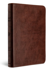 Holy Bible : ESV Compact Bible TruTone, Brown, Red Letter Edition