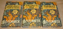 3x E. M. FORSTER Maurice + A Passage to India + Where Angels Fear to Tread *TOP*