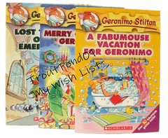 Lot 3 Childrens Books Geronimo Stilton Fabumous Vacation Christmas Lost Treasure