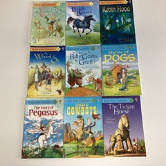 Read with Usborne Level 3 & 4 Reader 1st 2nd Grade Children’s 9 Book Lot