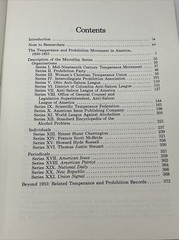Guide to the Microfilm Edition of Temperance and Prohibition Papers Ex Library