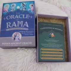 The Oracle of Rama Divination Oracle Deck Set 56 Cards and Booklet