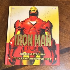 DK Iron Man The Ultimate Guide Hardcover Marvel Comics Film TV Adaptation 2008