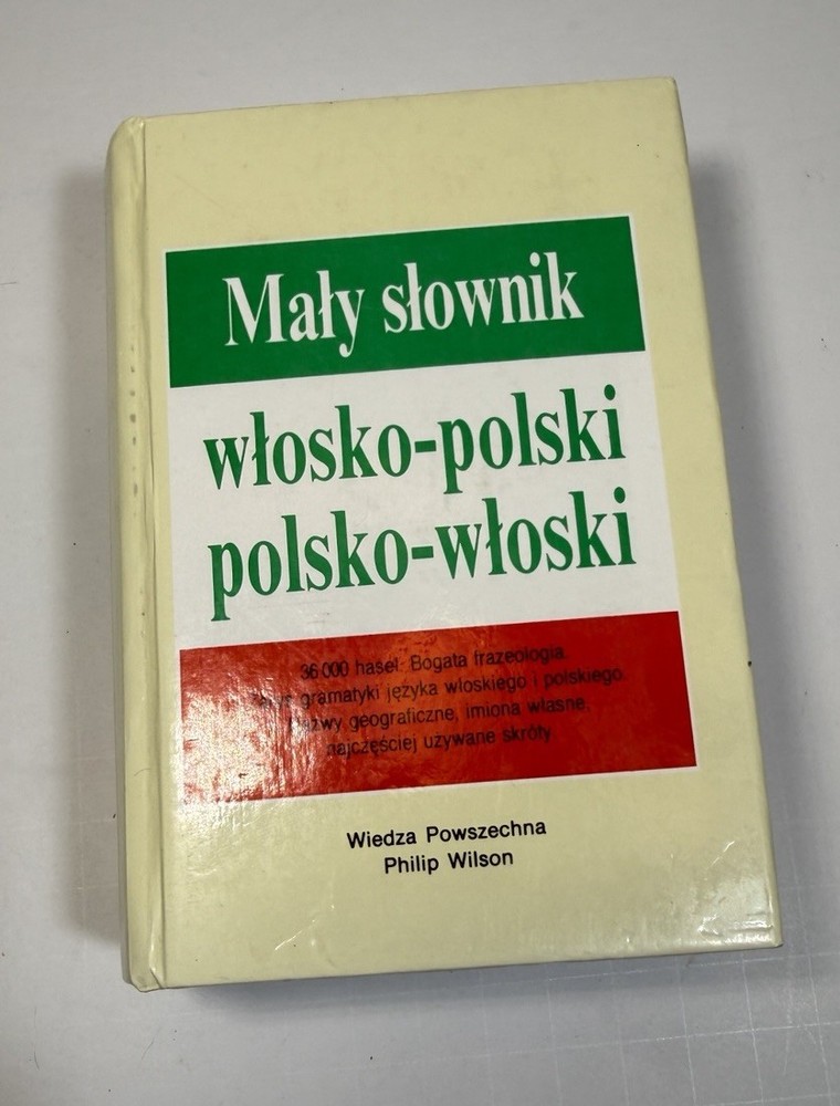 Mały słownik włosko-polski, polsko-włoski – Italian-Polish-Italian Dictionary