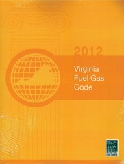 2012 Virginia Fuel Gas Code (Brand New Paperback Book by ICC)