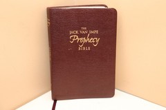 The Jack Van Impe Prophecy Bible KJV Red Letter Edition Bonded Leather Lg Print