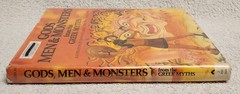 Gods Men and Monsters from Greek Myths by Michael Gibson 1st Ed 1977 HCDJ ex lib