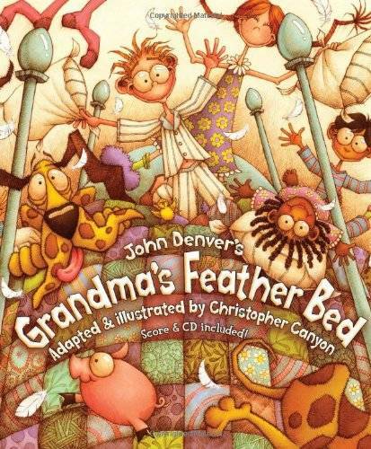 Grandma’s Feather Bed, with Audio CD (John Denver Series) – Hardcover – GOOD