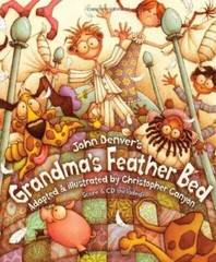 Grandma’s Feather Bed, with Audio CD (John Denver Series) – Hardcover – GOOD