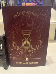 CARAVAL DELUXE EDITION STEPHANIE GARBER HC RARE COLLECTIBLE SIGNED BOOK C3