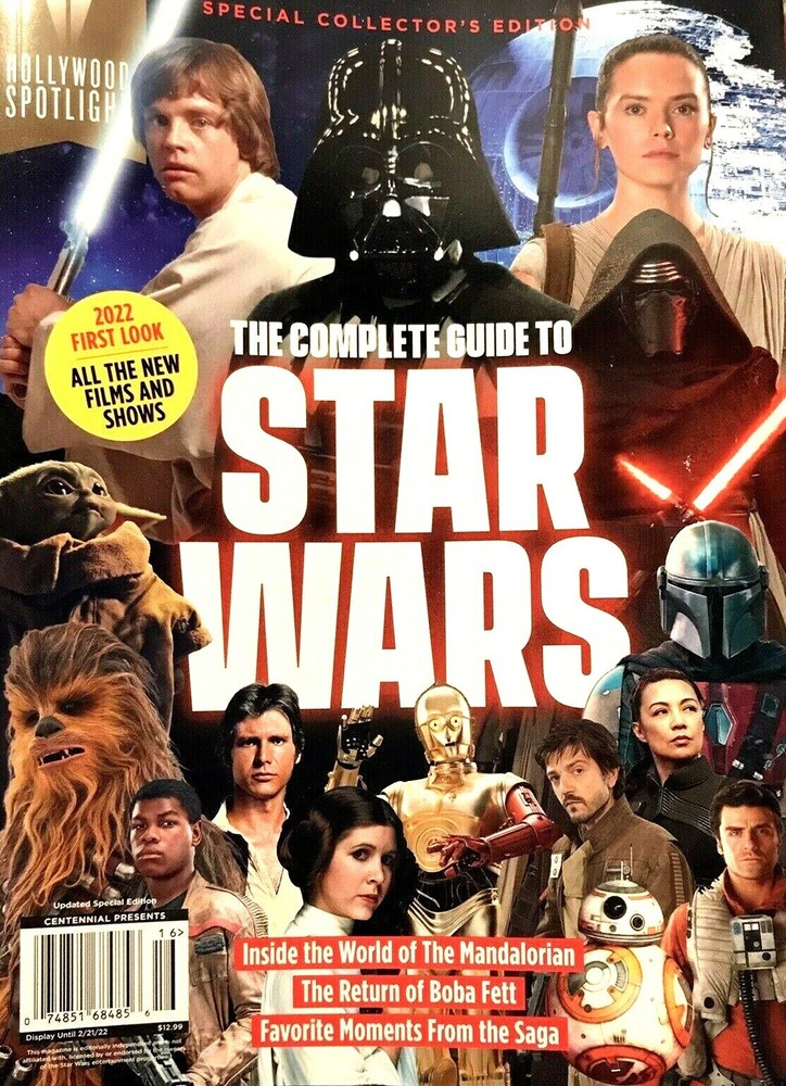 HOLLYWOOD SPOTLIGHT / THE COMPLETE GUIDE TO STAR WARS / 2022 FIRST LOOK