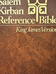 1979 Salem Kirban Reference Bible – King James Version -First Printing Leather