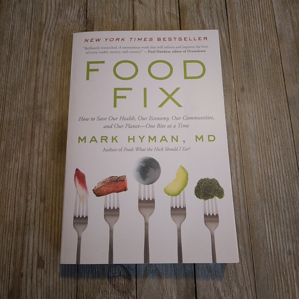 Food Fix By Mark Hyman – New – Paperback Book