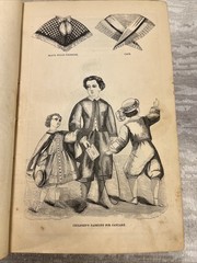 Antique PETERSON’S LADY’S MAGAZINE full year 1863 vol 43 + 44, color B/W plates