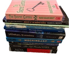 Young Adult Teen Fiction Paperback Book Lot of 10 Mixed As Shown See Photos