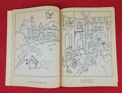Vintage 1988 Meadow Mouse’s City Christmas Story Coloring Book 47 Pages