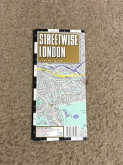 Streetwise London Laminated City Center Street Map By Streetwise Maps