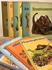 Lot Vintage Dinosaur Library Books Set Of 10 HC Rourke Publishing 80s Hardback
